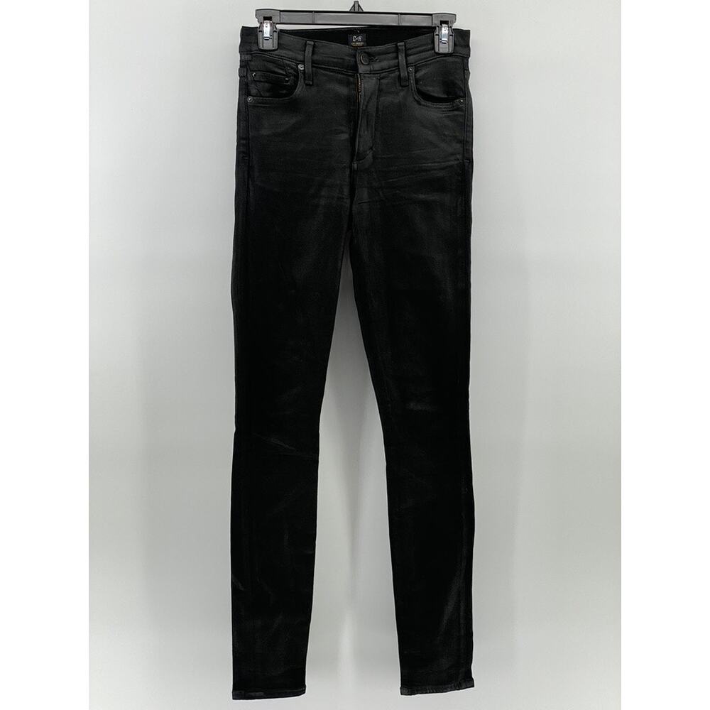 CITIZENS OF HUMANITY Women's Black Rocket High-Rise Skinny Jean SZ 27